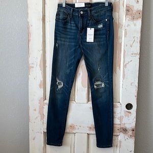 JUDY BLUE DARK BLUE SKINNY JRANS
